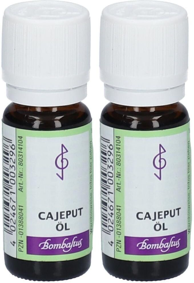 Bombastus Cajeput ÖL ätherisch 2x 2x10 ml Ätherisches Öl