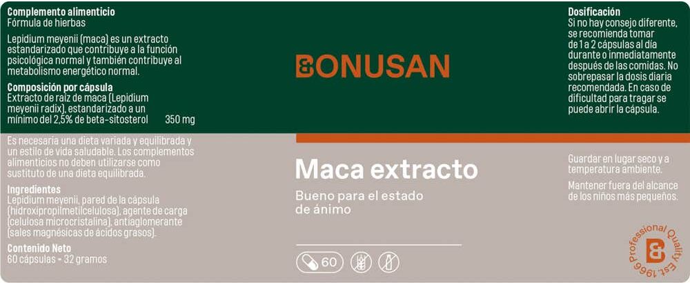 Bonusan Maca 60caps