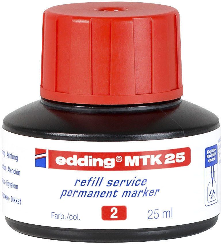 edding Nachfülltinte rot 4-MTK25002