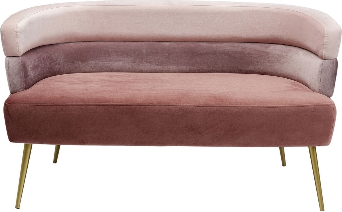 Kare Sofa Sandwich Mauve Retro Living Room Sofa