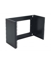 DIGITUS Wandschrank Schwarz RAL 9005 Mounting bracket wall mountable 8U 48,3 cm 19" (DN-19 PB-8U-SW)