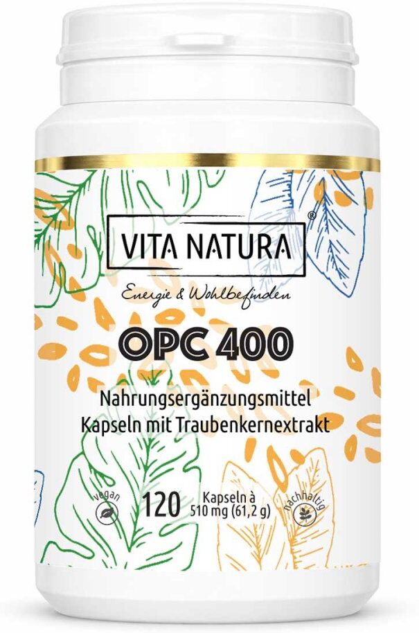 Opc Traubenkernextrakt 400 mg Vegi- Kapseln 120stk