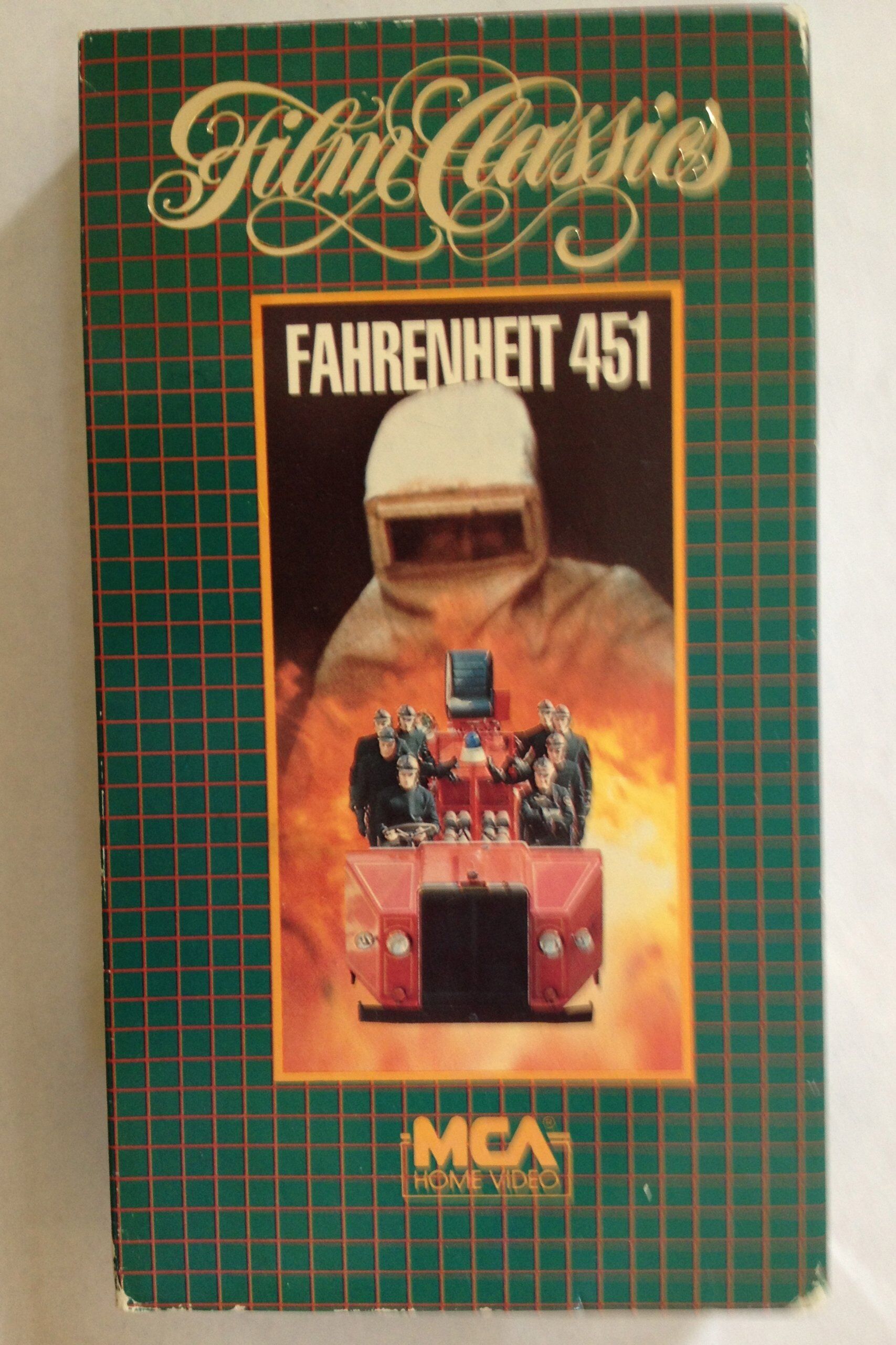 Fahrenheit 451 [VHS] - Preis vom 11.10.2026 23:13:37 h