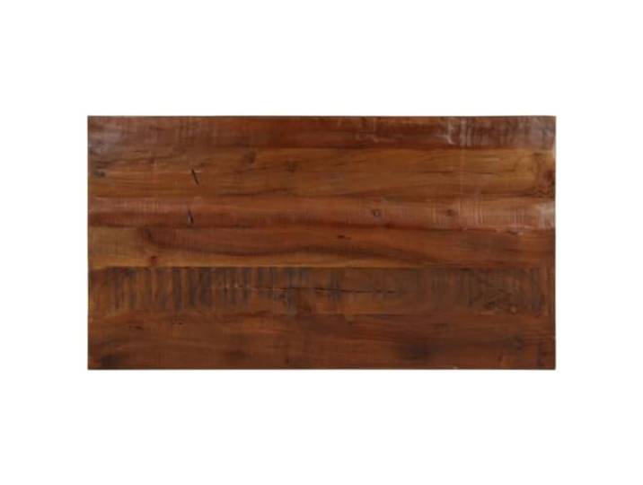vidaXL Tischplatte 100x70x2,5 cm Rechteckig Altholz Massiv