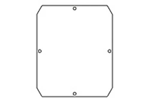 Molex MWE Industrial Solution 936040053 Gehäuse-Deckel 144 x 119 x 1.5 Stahl verzinkt