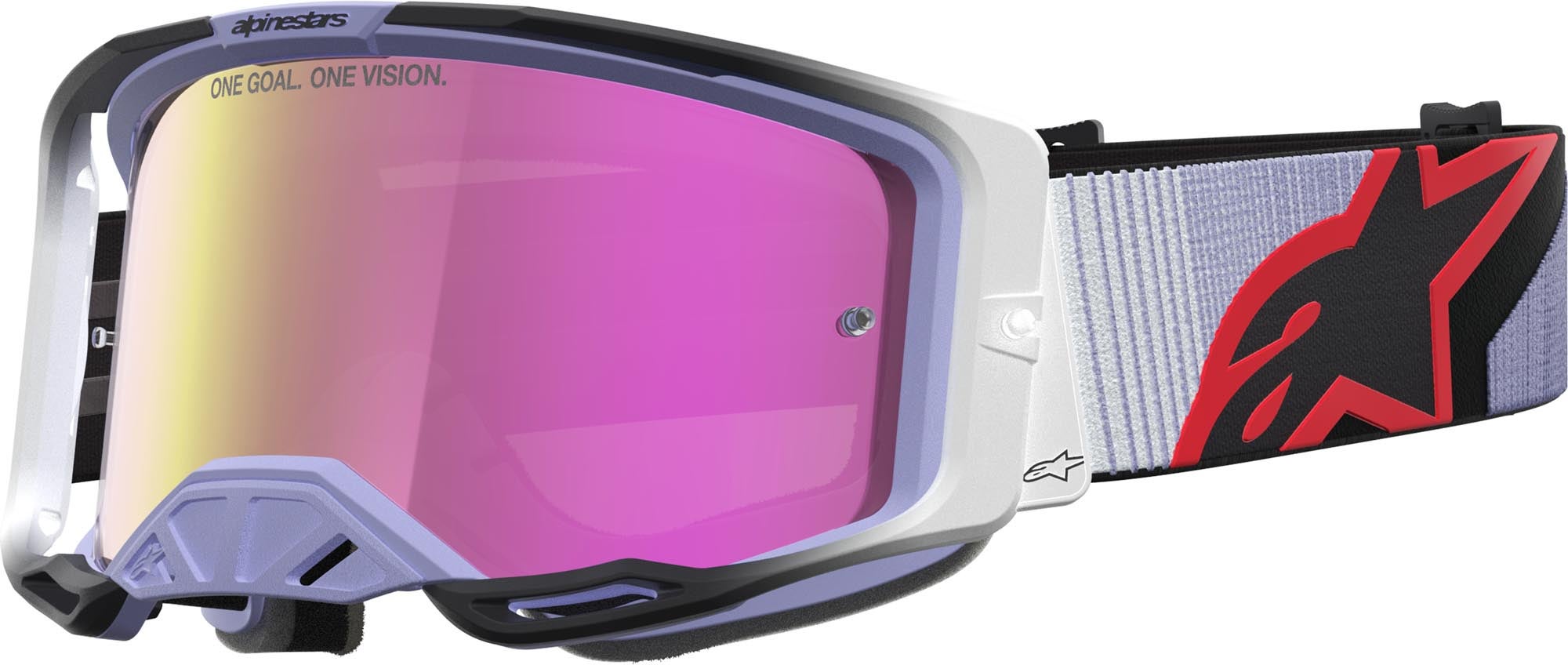 Alpinestars Vision 8 Maven Mirror Motocross Brille 5101627-3234-OS