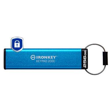 Kingston IronKey Keypad 200C (256 GB, USB-C) (IKKP200C/256GB)