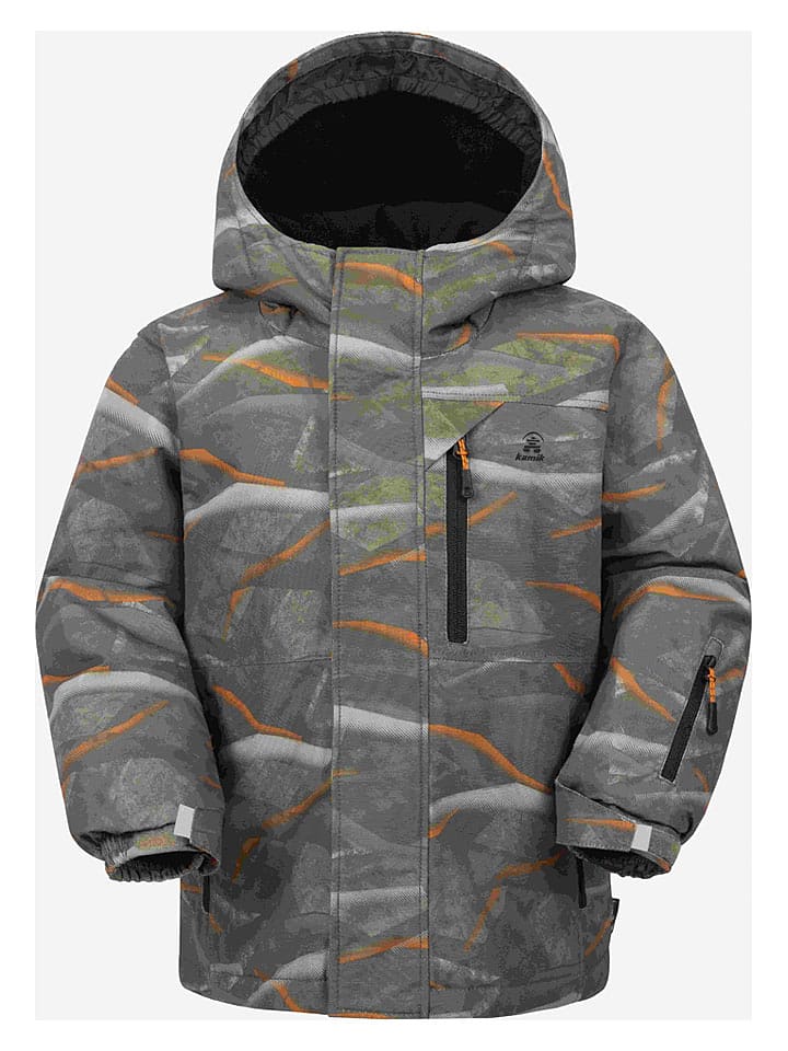 Kamik Winterjacke "Farley" in Grau - 104