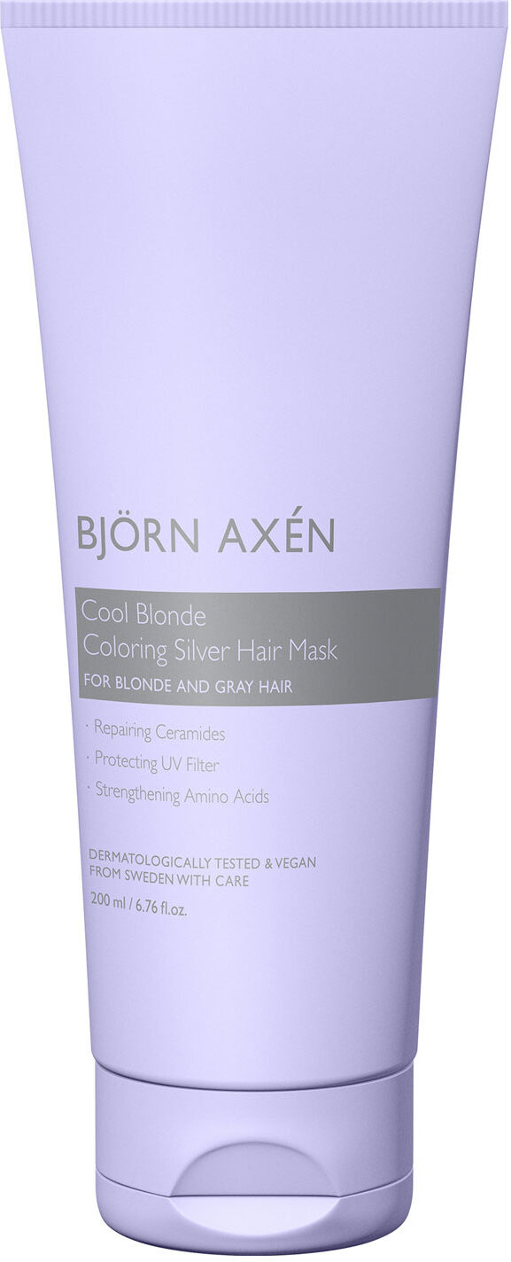 BJÖRN AXEN Cool Blonde Coloring Silver Hair Mask 200ml