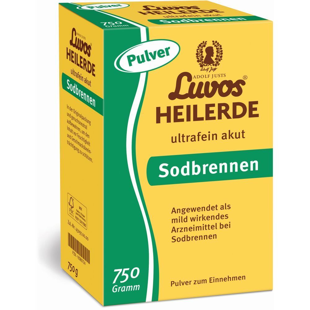 Luvos Heilerde ultrafein akut Sodbrennen Pulver 750 g