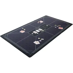 Longfield Pokertuch 140 x 80 cm - Blau