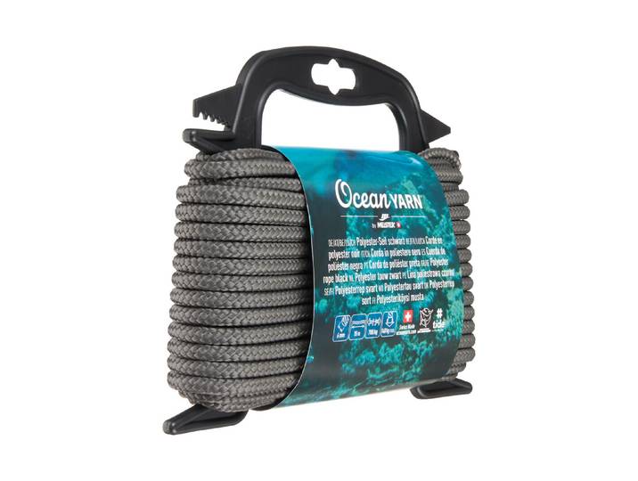 Meister rPET-Seil Normalgefl. 6mm/15m schwarz