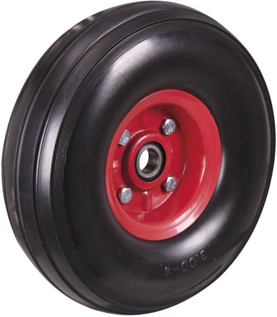 VARIOfit Roue anti-crevaison 260 × 85 mm noire (lug-260.011)