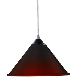 Decken Pendel Leuchte Wohn Zimmer Hänge Lampe Dimmer Fernbedienung im Set inkl. RGB LED Leuchtmittel