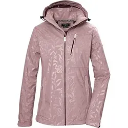 KILLTEC Damen Funktionsjacke KOS 122 WMN SFTSHLL JCKT FLORA, Größe 42 in Pink Pink
