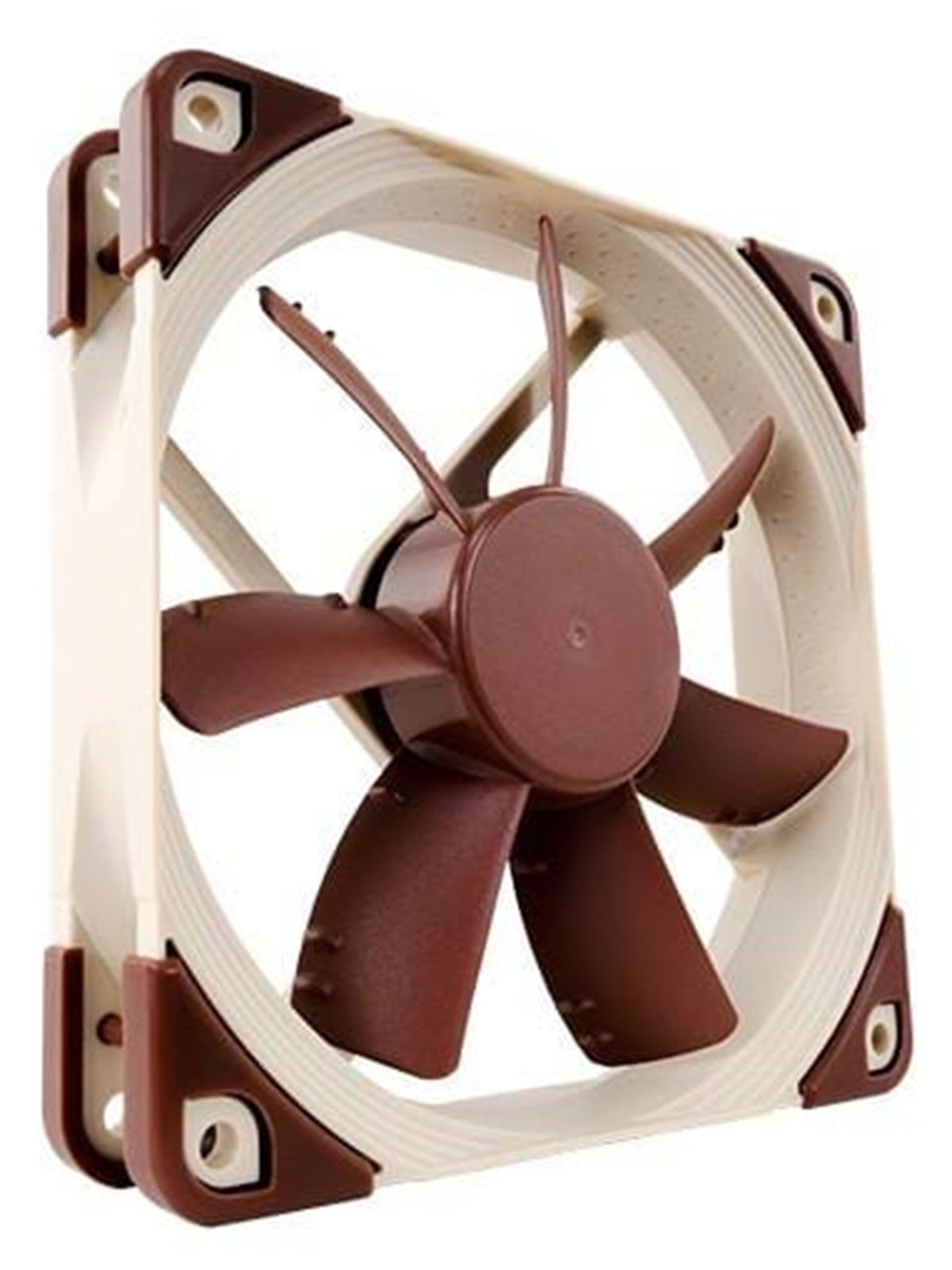 Noctua NF-S12A PWM - Gehäuselüfter - 120mm - Braun - 17 dBA
