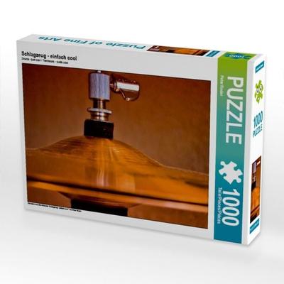 CALVENDO Puzzle Schlagzeug - einfach cool | 1000 Teile Lege-Größe 64x48cm Foto-Puzzle für glückliche Stunden