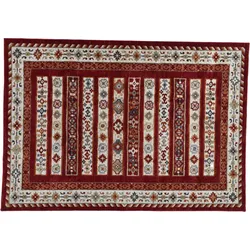 Gino Falcone Teppich Fasa 22004 red multi 50x80 cm