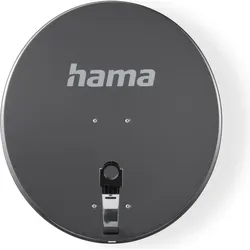 Hama SAT-Antenne, 80 cm, Anthrazit (Parabolantenne, DVB-S / -S2), SAT Spiegel + SAT Antennen, Grau