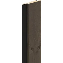 OSMO Fassade Verto Fichte 21x121 sf 510cm Black-Str. Sichtseite riffelgesägt,Vergrauungslasur VE 4 Stk.