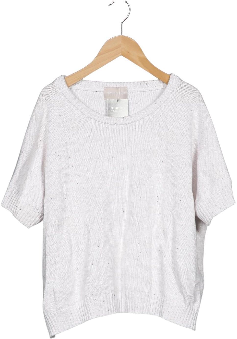 Hemisphere Damen Pullover, Grau, Gr. S, Baumwolle / Synthetik - Second Hand
