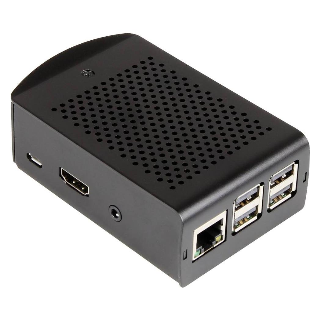 Joy-it Hülle - Aluminium - Schwarz (rb-alucase+06)