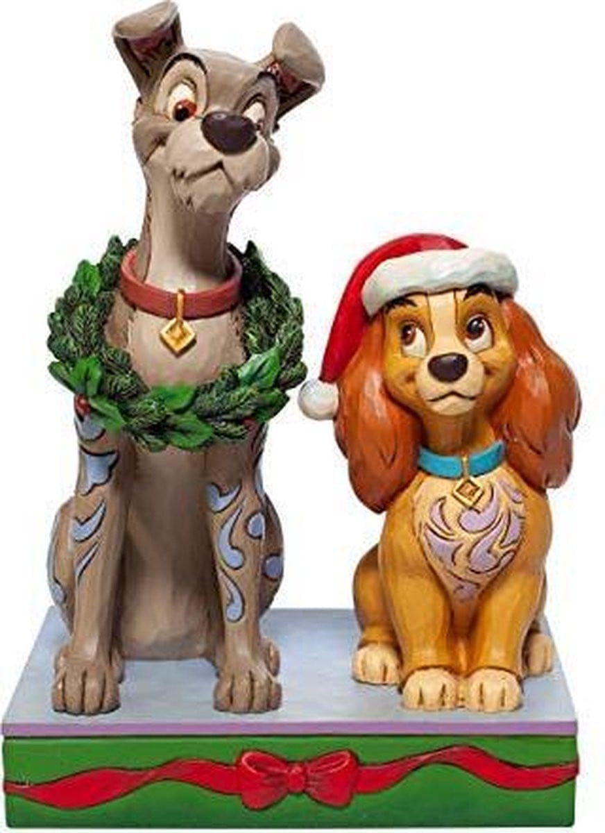 Disney Traditions Decked out Dogs Kerstbeeld voor volwassenen