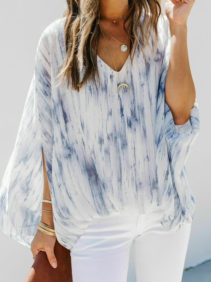 LA Angels Bluse in Creme - XL