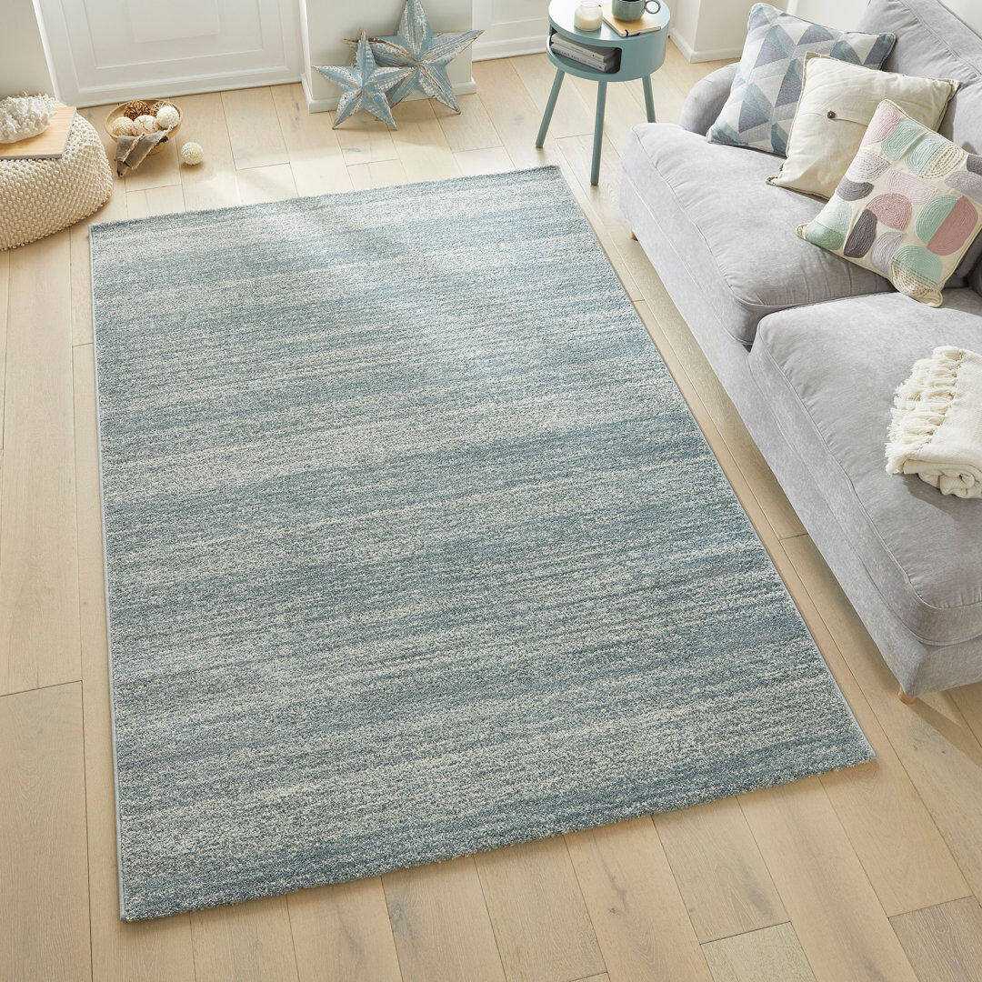 Concept Looms Plush Aqua Area Rug Aqua Rectangle 200 x 290 cm