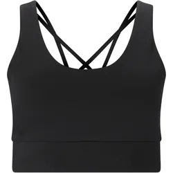 Athlecia Gaby V2 Mid Support Sport-BH Damen 1001 - black S