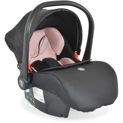 Moni Babyschale i-Size Multi (40 - 87cm) Gruppe 0+ Fußabdeckung Kopfstütze Gurt rosa