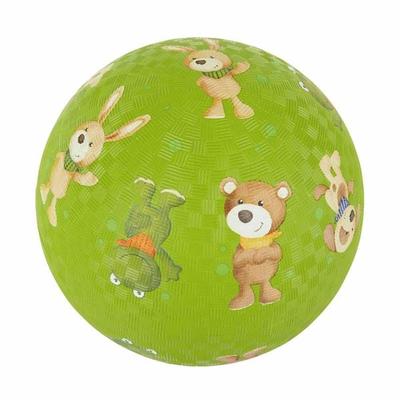 sigikid 42431 - Tiere Kautschukball, Kinder Spielball, grün