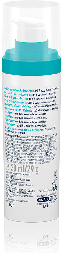 Cerave Sérum rétinol anti-taches 30 ml
