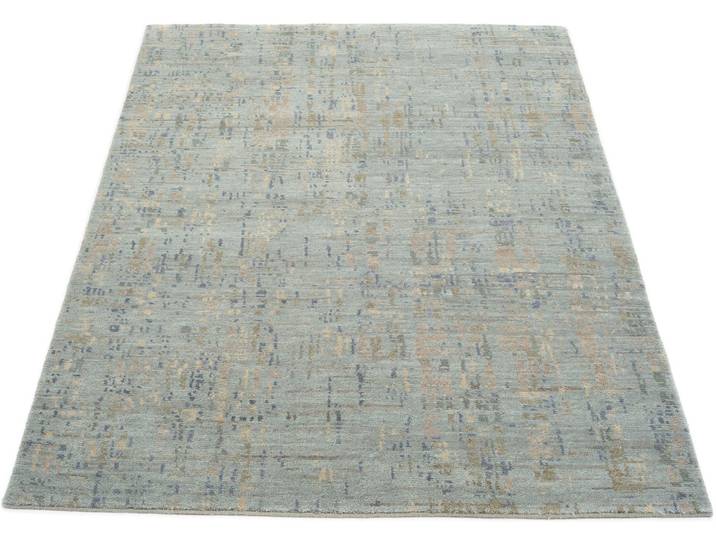 Orientteppich OCI DIE TEPPICHMARKE HIMALI CHUSA , bunt (grau, silberfarben), B:170cm H:5mm L:240cm, Wolle, Teppiche, Orientteppich, reine Wolle, handgeknüpft, mit Fransen, Wohnzimmer
