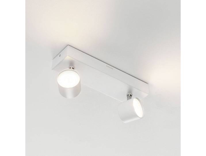 Philips LED Deckenspot STAR, dimmbar, weiß / opal, für Wohn- / Esszimmer, Metall, Modern