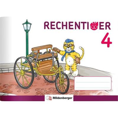 Rechentiger 4, Geheftet von Thomas Laubis,Eva Schnitzer, Mildenberger Verlag GmbH