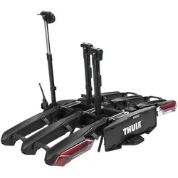 Thule Epos Kupplungsträger für 3 Bikes – klappbar, 13-polig, Schwarz
