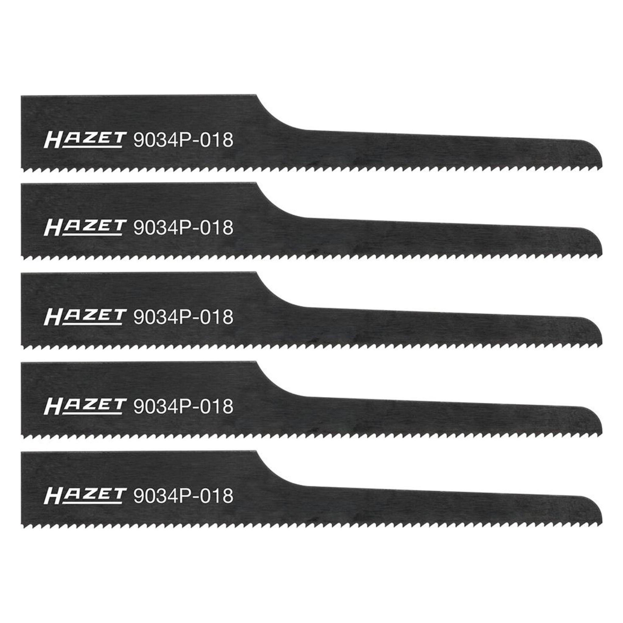Hazet Stichsägeblätter 18 Zähne 5x 9034P-018/5 (9034P-018/5)