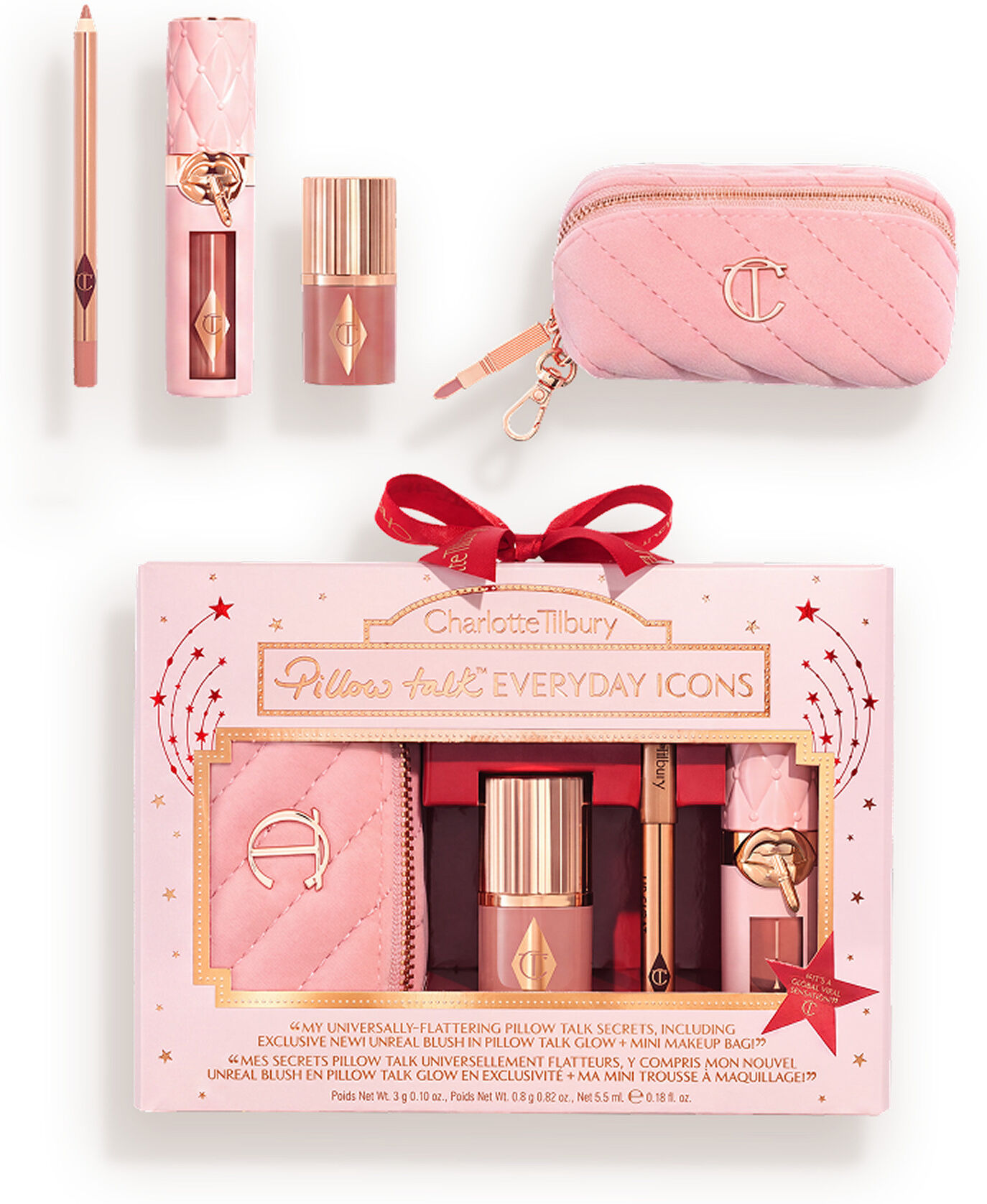 Pillow Talk Everyday Icons - Pillow Talk Gift Set Charlotte Tilbury 7932 Pillow Talk Everyday Icons Size: