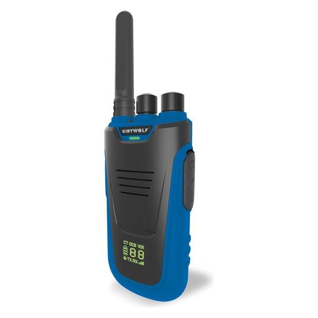 Kidywolf Walkie-Talkies mit Taschenlampe blau/rot (6 km) (418012)