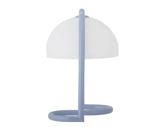 Favour Tischleuchte Blue - Bloomingville - Wohnzimmer - Kunststoff