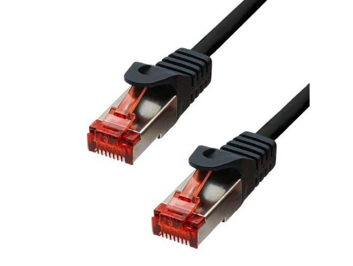 proxtend CAT6 F/UTP CU LSZH Ethernetkabel Zwart 7m
