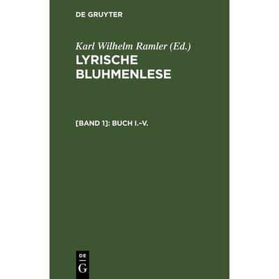 Buch I.–V., Gebundene Ausgabe von , De Gruyter, 978-3-11-266069-0