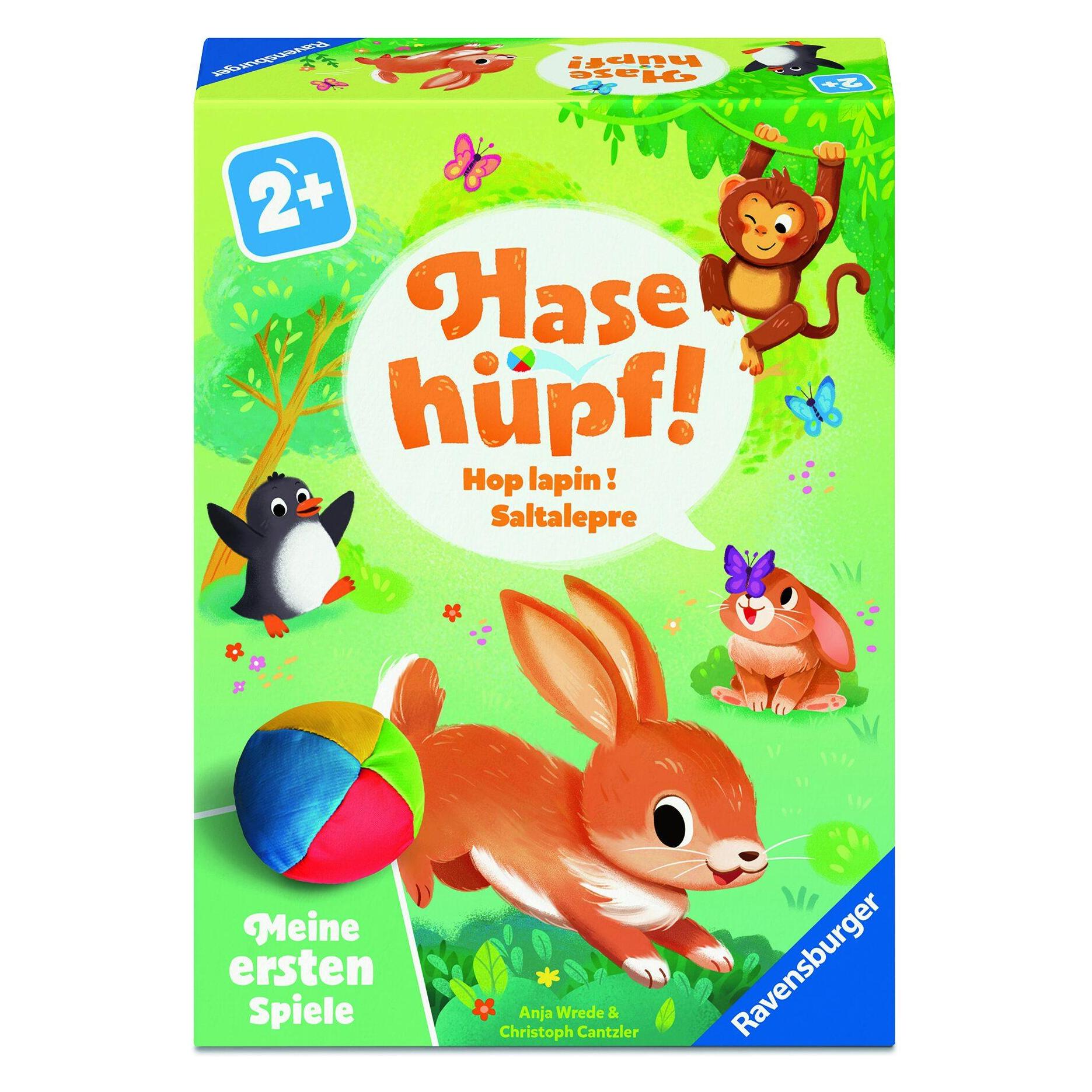 Ravensburger Hase hüpf! (Deutsch, Französisch, Italienisch) (12010006)