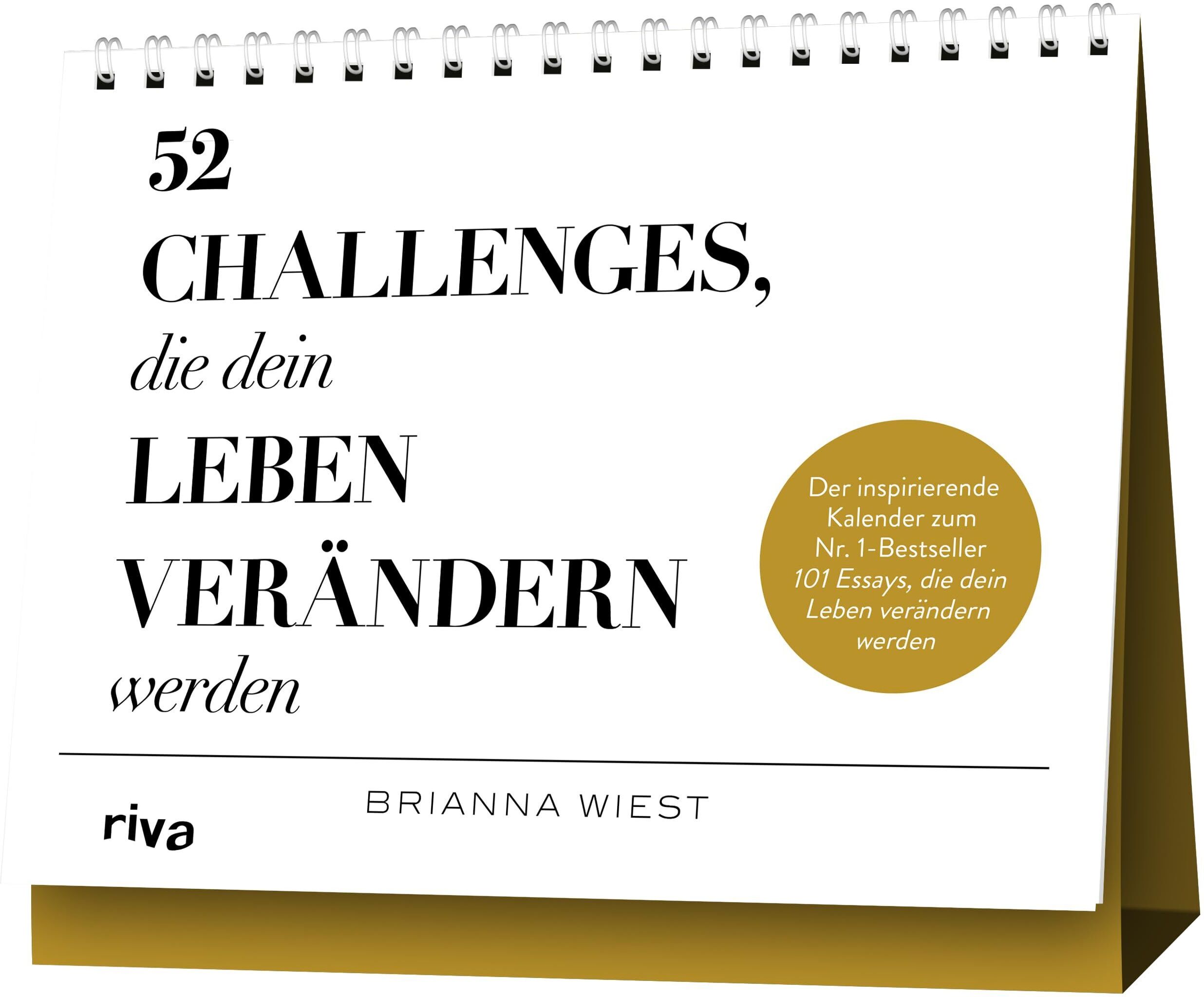 Brianna Wiest - 52 Challenges, die dein Leben verändern werden - Preis vom 09.10.2026 07:28:09 h