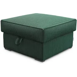 POUF FERA Grün 65x65 cm