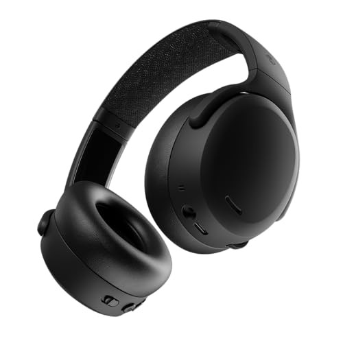 Skullcandy Crusher ANC 2 draadloze on-ear koptelefoon met ruisonderdrukking en Bluetooth - Zwart