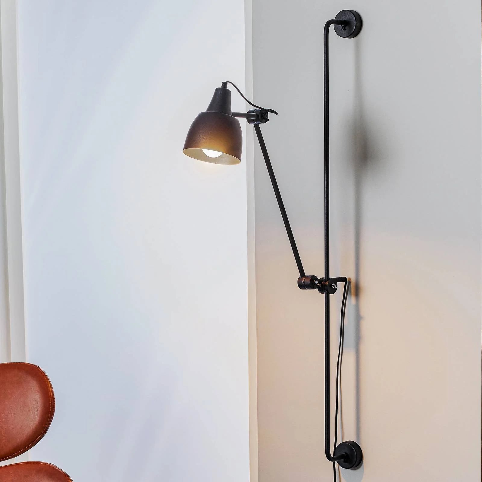 Aldex Wandlamp 997 Modern Zwart Metaal voor Woon- of Eetkamer