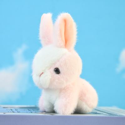 Perfect Picks Market Plushie Handbag Ornament Pendant, Ultrasoft Stuffed Animal Plush Bunny Rabbit Toy For Kids Girl, Lovely Animal Doll Baby pink