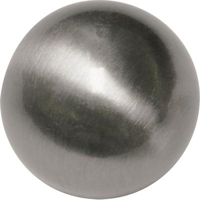 Gardinenstangen-Endstück GARDINIA "Memphis", silber (edelstahlfarben), 2 Stk., Gardinenstangenendstücke, Gardinenstangen-Endstück, Serie Einzelprogramm Memphis Ø 16 mm